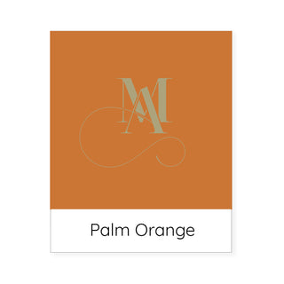 palm orange modeabode colour swatch.