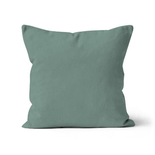 Eucalyptus Green square cushion cover, made in the UK, grey green, organic cotton, zip opening, machine washable. Eucalyptus-Coloured Cushion Cover, Fresh Green Pillow Case, Nature-Inspired Decorative Cushion, Organic Sofa Pillow Cover, Tranquil Scatter Cushion Protector, Eucalyptus-Coloured Pillowcase, Natural Home Decor, Relaxing Eucalyptus Living Room Pillow,