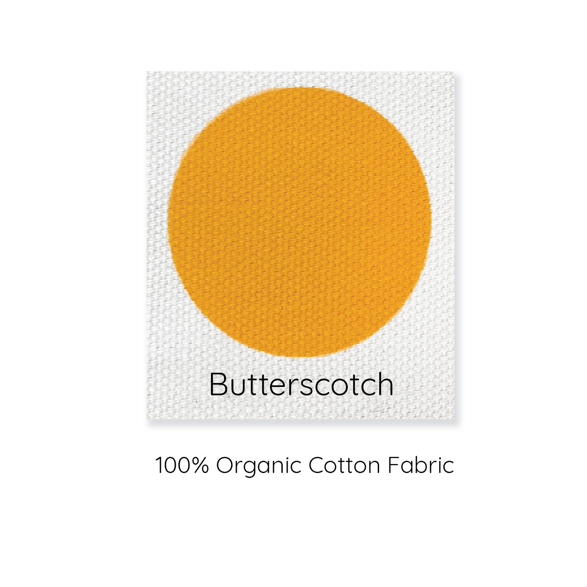 Butterscotch Organic Cotton Cushion Cover