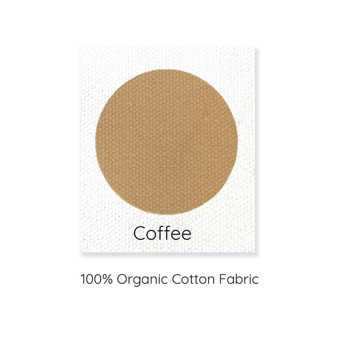 coffee colour fabric swatch