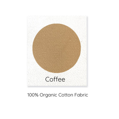 coffee colour fabric swatch
