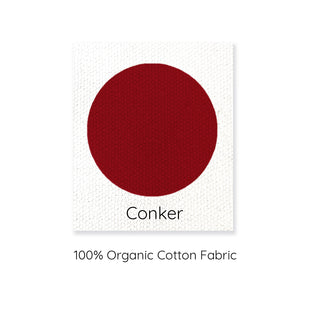 modeabode cushion cover colour swatch in conker 