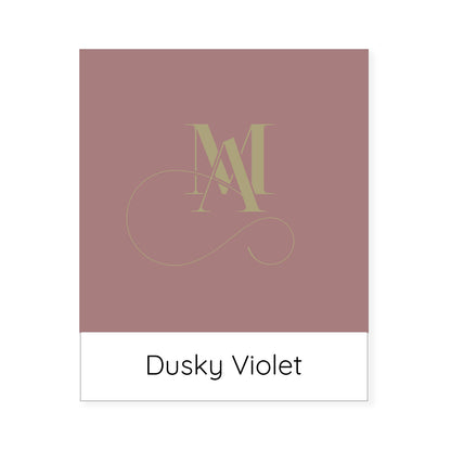 dusky violet colour swatch modeabode 