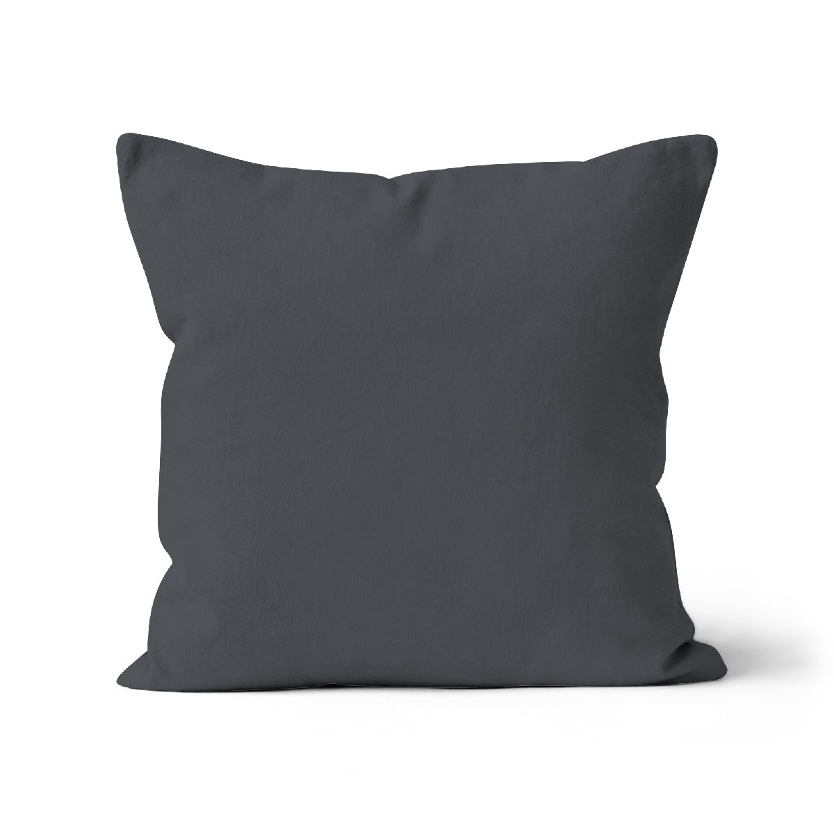 Flint Grey Organic Cotton Cushion Cover