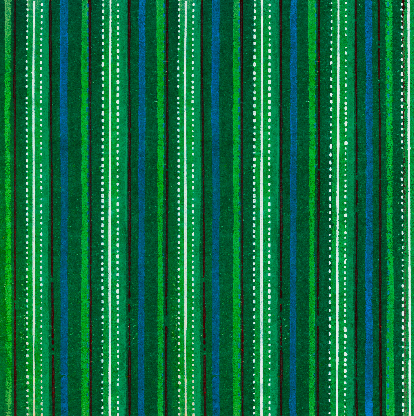 green spots and stripes artwork