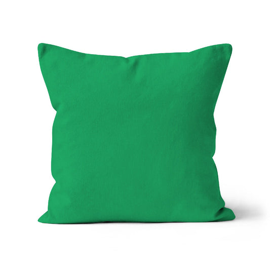 jade green cushion cover, organic cotton jade green cover, jade green cushion cover, 45x45cm green cushion cover.