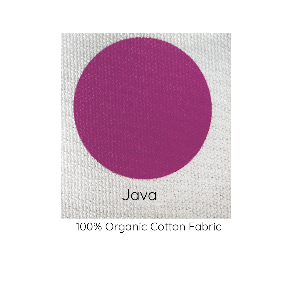 java purple organic cotton cushion cover.