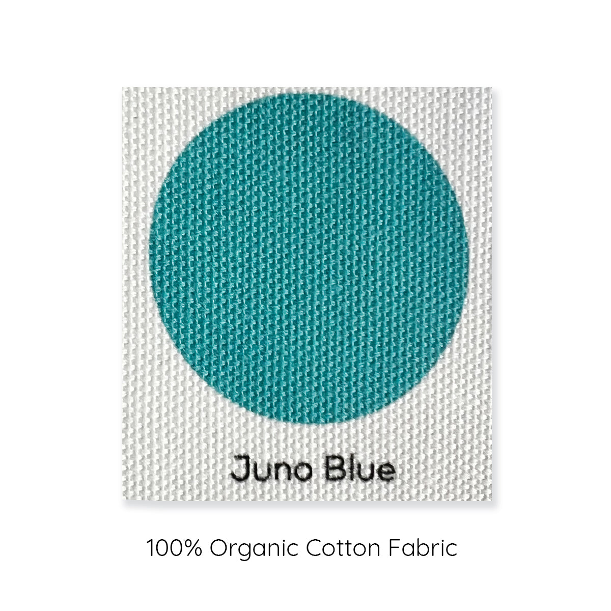 modeabode Juno blue colour swatch cushion cover.