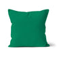 Lake Green Organic Cotton Cushion Cover