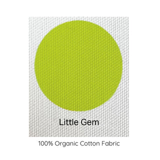 little gem. organic cotton cushion cover, 100% organic cotton