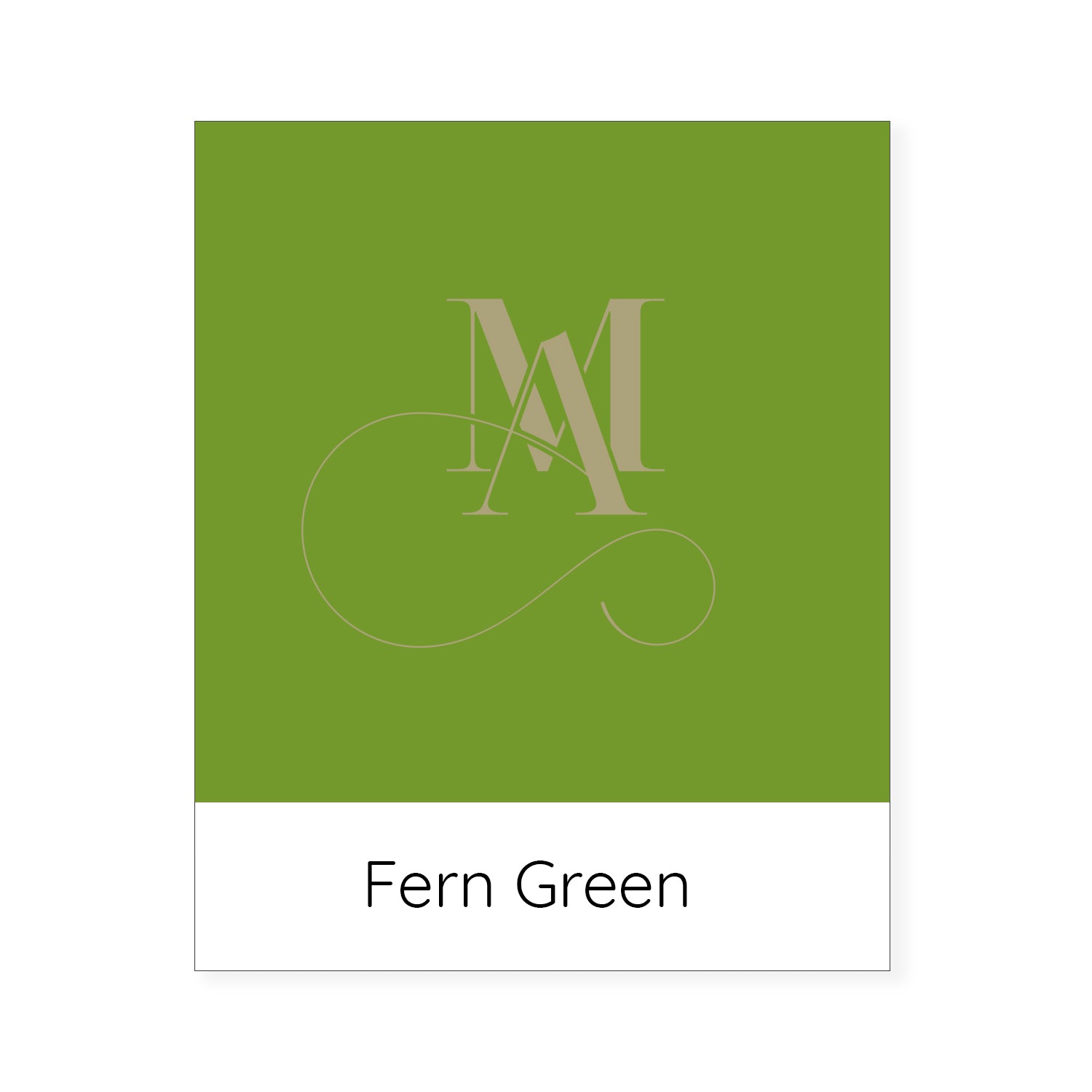 fern green colour swatch modeabode