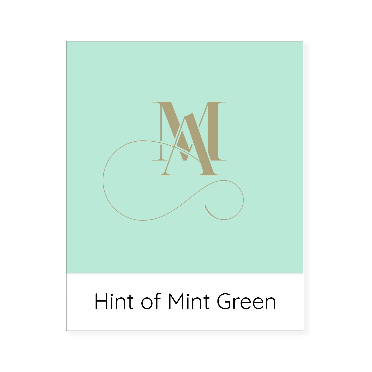 Mode Abode Mint green colour swatch.
