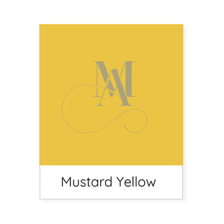 Mode Abode, Mustard yellow, colour swatch.