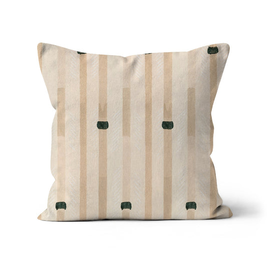 light pink bamboo cushion cover in organic cotton, 45x45cm square cushion cover.