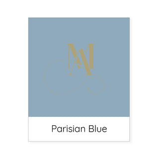 modeabode Parisian blue colour swatch.