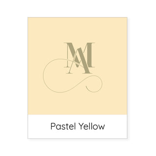 pastel yellow colour swatch