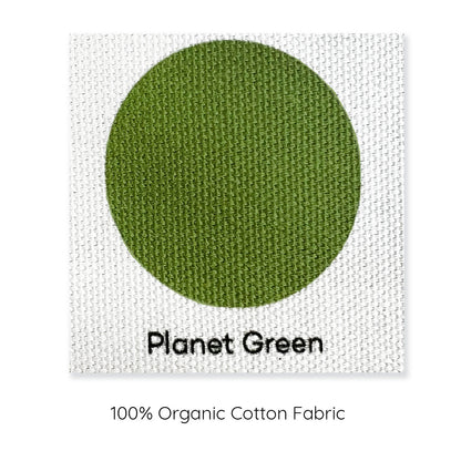 modeabode planet green sample colour swatch.