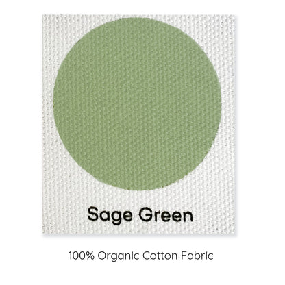 sage green cushion sample
