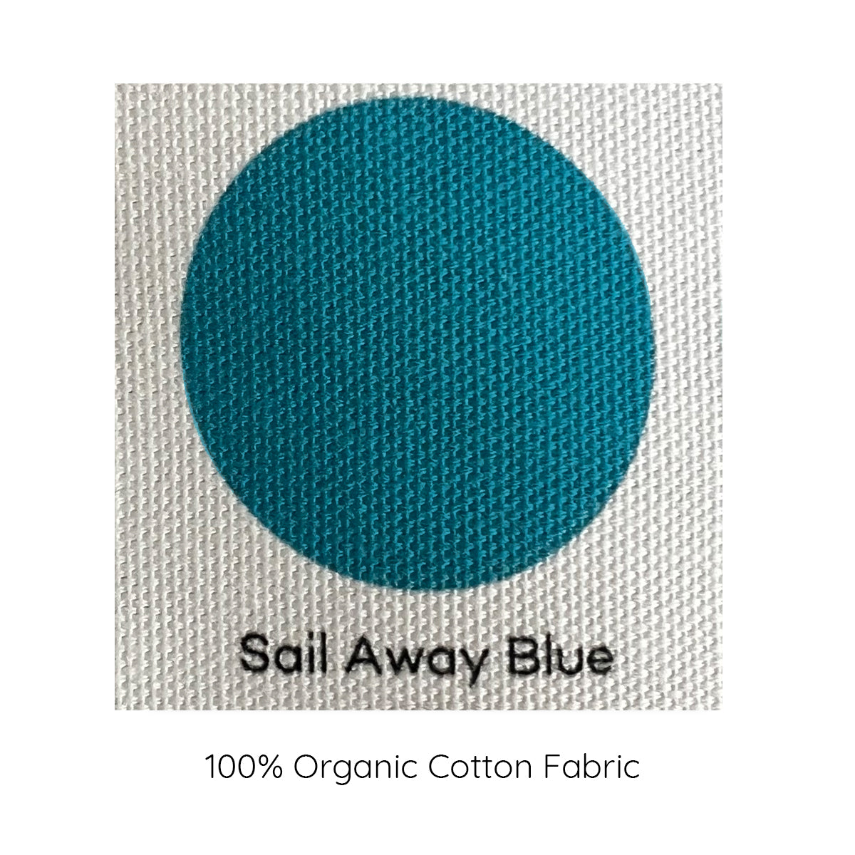 sail away blue 100% organic cotton cushion cover, blue cushion cover.