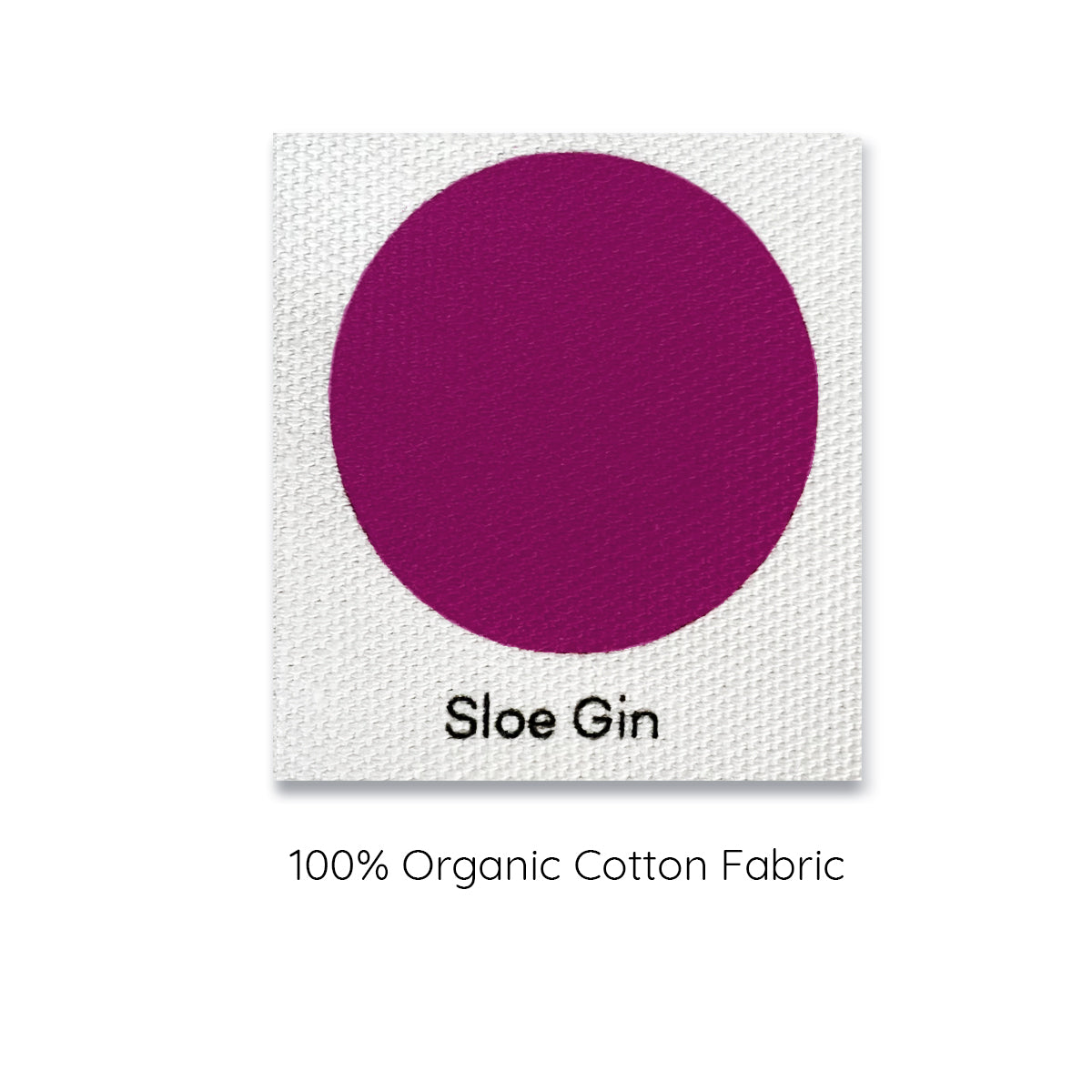 Sloe gin cushion cover sample.