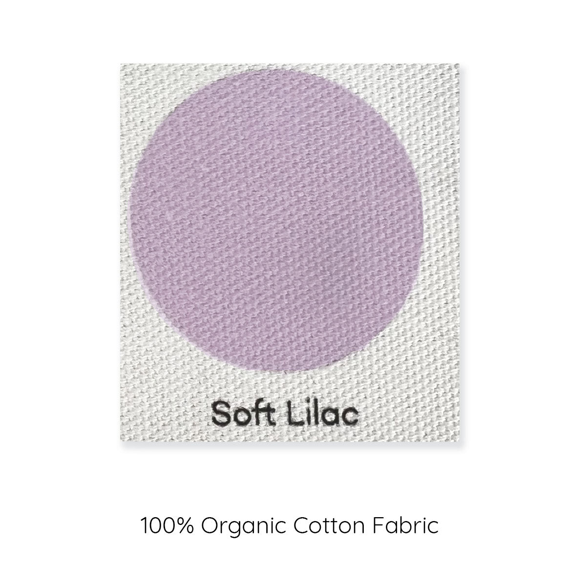 soft lilac colour swatch example.