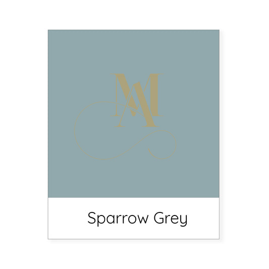Sparrow Grey Organic Cotton Cushion Cover