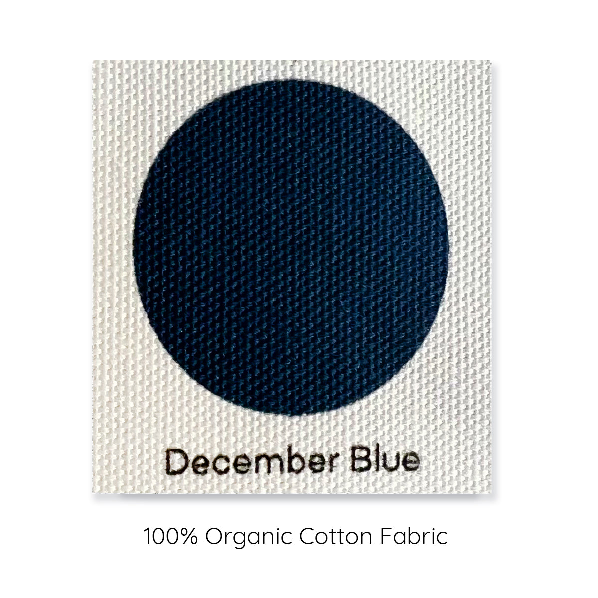 December blue colour swatch