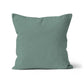 Eucalyptus Green square cushion cover, made in the UK, grey green, organic cotton, zip opening, machine washable. Eucalyptus-Coloured Cushion Cover, Fresh Green Pillow Case, Nature-Inspired Decorative Cushion, Organic Sofa Pillow Cover, Tranquil Scatter Cushion Protector, Eucalyptus-Coloured Pillowcase, Natural Home Decor, Relaxing Eucalyptus Living Room Pillow, 