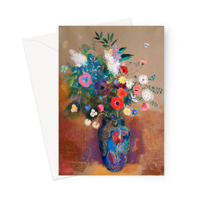Vintage Bouquet of flowers mothers day greetings card valentines day card birthday card