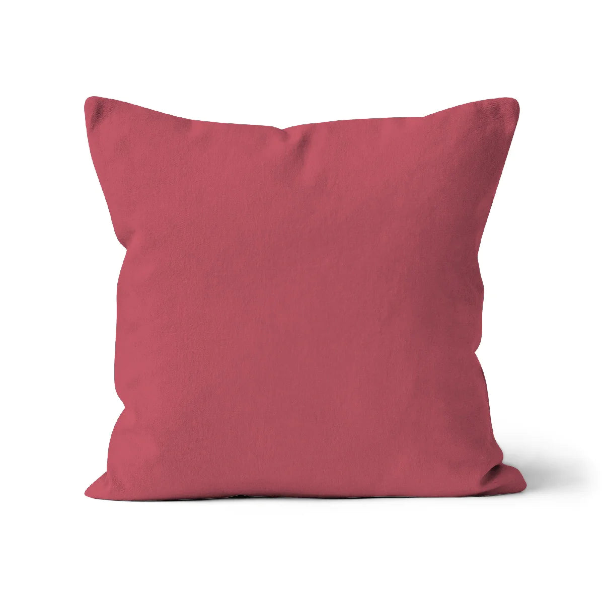 Sustainable and eco-friendly, this UK-made soft brick pink colour cushion cover is made to order from high-quality 100% organic cotton. The unfilled square-shaped cushion cover in a dark pink hue makes it a versatile and stylish homeware accessory to any interior decor theme. Machine washable for easy cleaning.