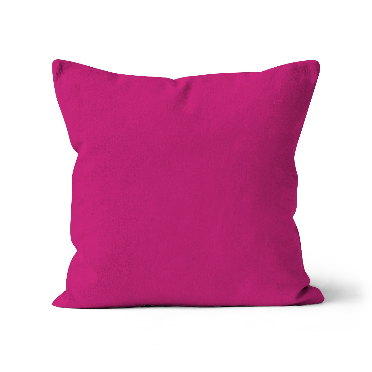 Free shipping. Bright pink cushion cover. 100% organic cotton. Organic Homeware. Scatter cushion covers. Square pink pillow cushion cover. Printed both sides. Double-sided colour. Machine washable cushion covers.