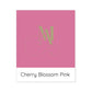 Cherry Blossom Pink Organic Cotton Cushion Cover