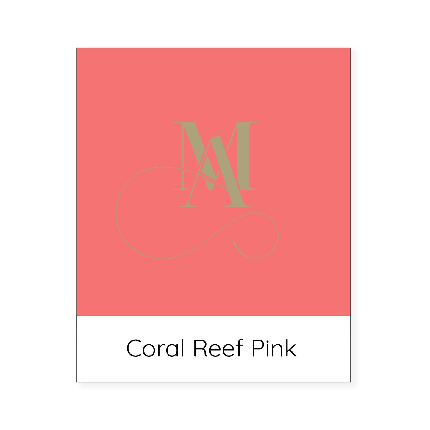 Mode Abode Coral Reef Pink colour swatch, for Colour-Palette-Cushion range.